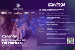 TİM WINGS KADIN İHRACATÇILAR İÇİN YOL HARİTASI TOPLANTISI